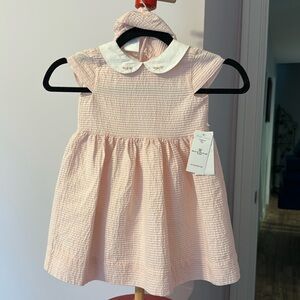 Ralph Lauren 12 month dress with matching 12m bloomer